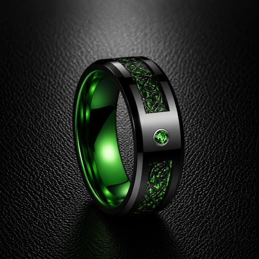 Bague Seiryū — Le Dragon Azur